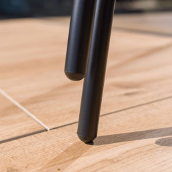 Kerti szék Bergola fehér-fekete