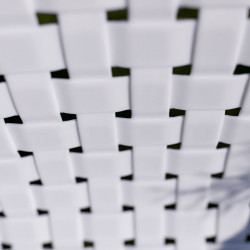 Kerti szék Bergola fehér-fekete