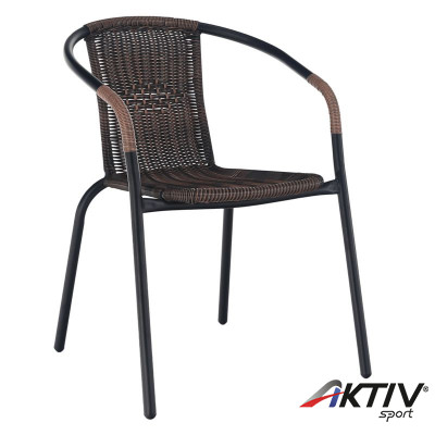 Kerti szék Doren barna-fekete