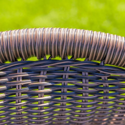 Kerti szék Doren barna-fekete