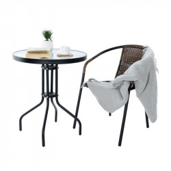 Kerti szék Doren barna-fekete