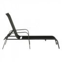 Nyugágy állítható Atreo fekete-szürke