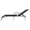 Nyugágy állítható Atreo fekete-szürke