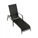 Nyugágy állítható Atreo fekete-szürke