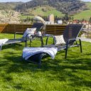 Nyugágy állítható Atreo fekete-szürke