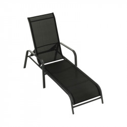 Nyugágy állítható Atreo fekete-szürke