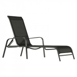 Nyugágy állítható Atreo fekete-szürke