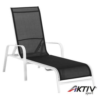 Nyugágy állítható Atreo fehér-szürke