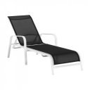 Nyugágy állítható Atreo fehér-szürke