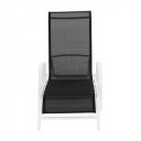 Nyugágy állítható Atreo fehér-szürke