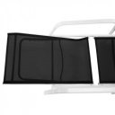 Nyugágy állítható Atreo fehér-szürke