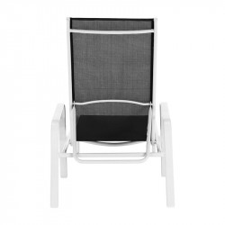 Nyugágy állítható Atreo fehér-szürke