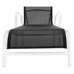 Nyugágy állítható Atreo fehér-szürke