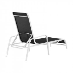 Nyugágy állítható Atreo fehér-szürke