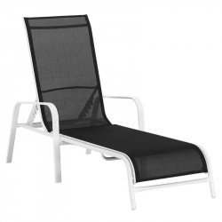 Nyugágy állítható Atreo fehér-szürke Kert Tempo Kondela