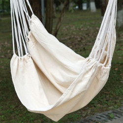 Függőszék állvány nélkül Lindo fehér-bézs