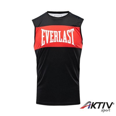 Box trikó Everlast Jab férfi fekete-piros XL