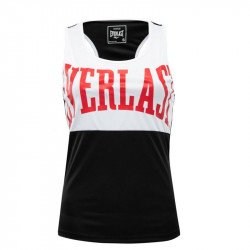 Box trikó Everlast Laly Tank női fekete-fehér Sportszer Everlast