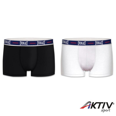 Boxer alsó Everlast Duo Pack fekete-fehér XXL
