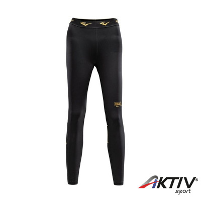 Fitness leggings Everlast Leonard női fekete-arany