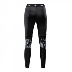 Fitness leggings Everlast Leonard női fekete-fehér