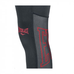 Fitness leggings Everlast Leonard női fekete-piros
