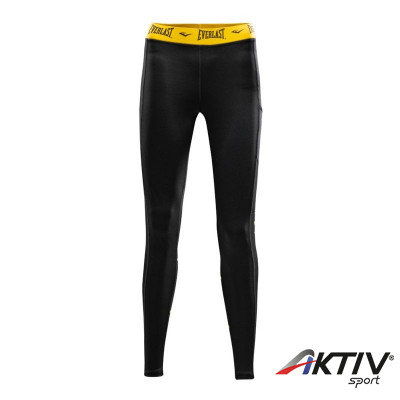 Fitness nadrág Everlast Drum női fekete-sárga