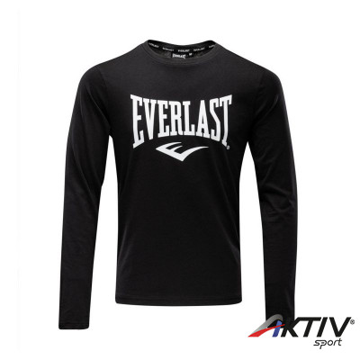 Hosszú ujjú felső Everlast Duvalle férfi pamut fekete
