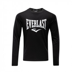 Hosszú ujjú felső Everlast Duvalle férfi pamut fekete Sportszer Everlast