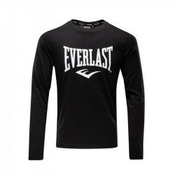 Hosszú ujjú felső Everlast Duvalle férfi pamut fekete Sportszer Everlast