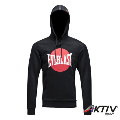 Kapucnis Pulóver Everlast Kobe fekete