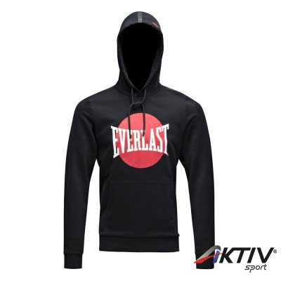Kapucnis Pulóver Everlast Kobe fekete