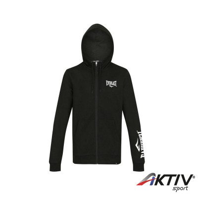 Kapucnis pulóver Everlast Sulphur full zip fekete M