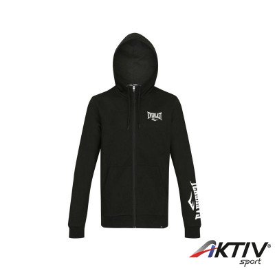 Kapucnis pulóver Everlast Sulphur full zip fekete M