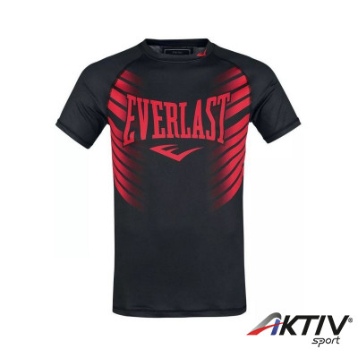 Kompressziós felső Everlast Hirataka fekete-piros XL