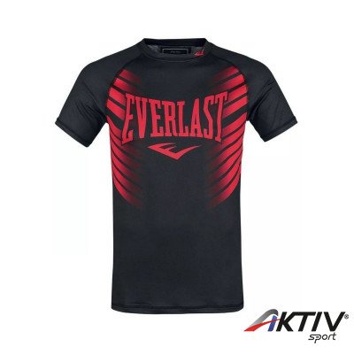 Kompressziós felső Everlast Hirataka fekete-piros XL