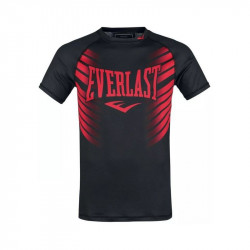 Kompressziós felső Everlast Hirataka fekete-piros XL Sportszer Everlast