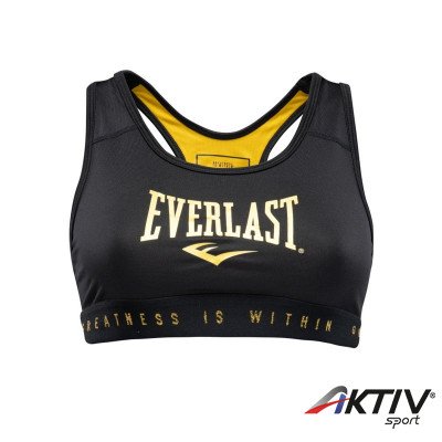 Sport top Everlast Brand fekete-sárga
