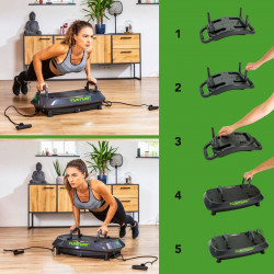 Vibrációs masszírozó gép Tunturi Cardio Fit V20