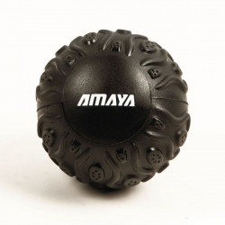 Masszázs labda Amaya 7 cm fekete Fitness Amaya