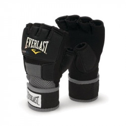 Bandázskesztyű Everlast Evergel fekete-szürke XL