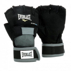 Bandázskesztyű Everlast Evergel fekete-szürke XL Sportszer Everlast