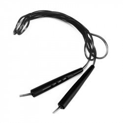 Ugrálókötél Everlast Jump Rope fekete 335 cm Fitness Everlast