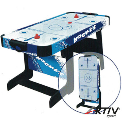 Összeszerelt Junior összecsukható léghoki asztal