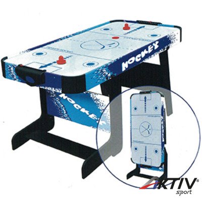 Összeszerelt Junior összecsukható léghoki asztal