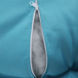 Függőfotel Luanda barna-szürkésbarna-kék