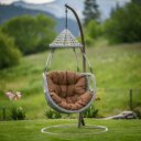 Függőfotel Luanda barna-szürkésbarna