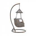 Függőfotel Luanda barna-szürkésbarna