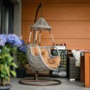 Függőfotel Luanda barna-szürkésbarna