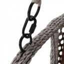 Függőfotel Luanda barna-szürkésbarna